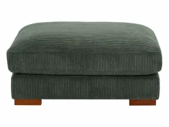 Vente-unique Sofá Modular|Sofá rinconera reversible y puf de pana SPERONE de Pascal Morabito