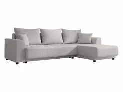 Vente-unique Todos Los Sofás|Sofá De Terciopelo|Sofá rinconera reversible de pana NESSARO