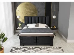 Les Tendances Diván Cama|Sofá rinconera Silvy UR tejido azul