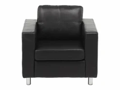 Sofa 3+1 plazas de piel sintetica ACKLEY^Vente-unique Discount
