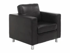 Sofa 3+1 plazas de piel sintetica ACKLEY^Vente-unique Discount