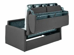 Vente-unique Sofa cama italiano 3 plazas de tela color CALIFE Gris Clearance