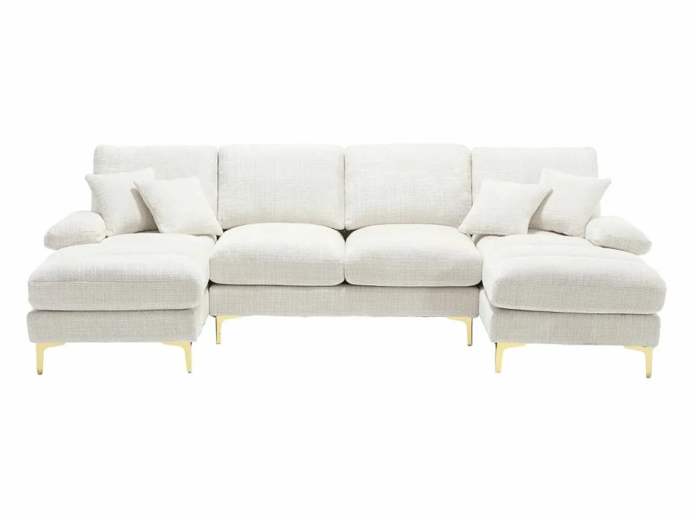 Sofá Modular|Sofa en U grande sofa modular moderno apoyo ergonomico chenilla salon