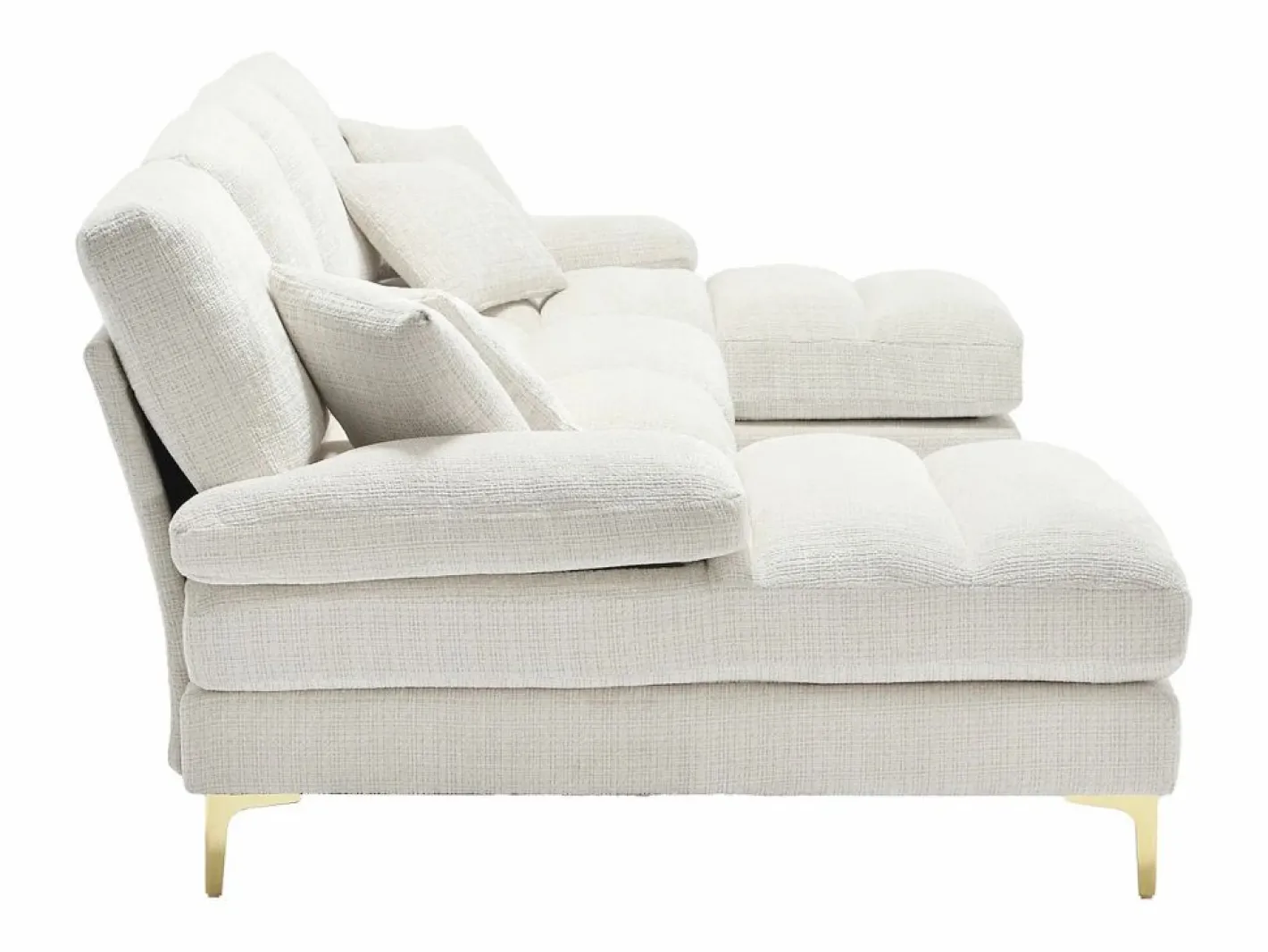 Sofá Modular|Sofa en U grande sofa modular moderno apoyo ergonomico chenilla salon