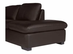 Sofa rinconera de piel, marrón, angulo derecho ONYX II^LINEA SOFA Discount