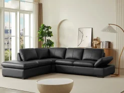 Sofa rinconera de piel, , angulo izquierdo ONYX II^LINEA SOFA Best