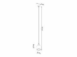 Sollux Lighting Lámpara Suspendida|Sollux Alino Plafón colgante Dome