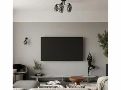 Sollux Fillan Lámpara de techo semiempotrable multi brazos negra^Sollux Lighting
