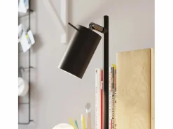 Sollux Lighting Ring Lámpara de trabajo de escritorio, negra, 1x GU10 Negro Clearance