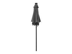 Sombrilla con luces LED aluminio antracita 200x211 cm^Clicnbuy