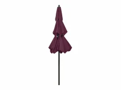 Sombrilla de 3 niveles con poste de aluminio burdeos 2,5 m^Clicnbuy New
