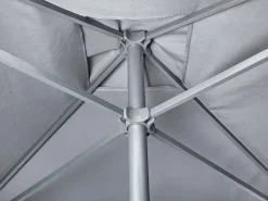 Dcb Garden Sombrilla de aluminio lacado y lona Olefin Gris antracita Outlet