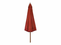 Sombrilla de jardín con palo de madera terracota 330 cm^Clicnbuy Sale