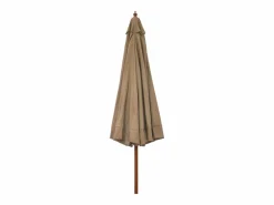 Clicnbuy Sombrilla|Sombrilla de jardín con palo de madera gris 330 cm
