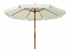 Sombrilla de jardín con palo de madera arena 330 cm^Clicnbuy Sale