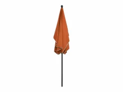 Clicnbuy Sombrilla de jardín con palo terracota 210x140 cm Naranja Hot