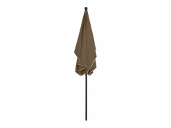 Clicnbuy Sombrilla|Sombrilla de jardín con palo gris taupe 210x140 cm