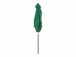 Clicnbuy Sombrilla|Sombrilla de jardín con palo de madera 150x200 cm