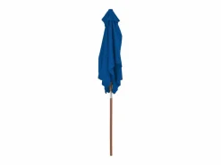 Clicnbuy Sombrilla|Sombrilla de jardín con palo de madera 150x200 cm