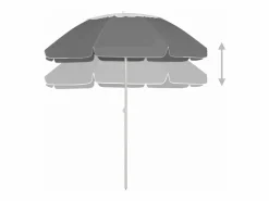 Sombrilla de playa 300 cm^Clicnbuy Sale
