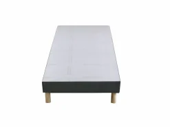 Somier 90 x 200 cm de terciopelo SOBEK de DREAMEA^Ysmée Clearance