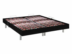 Ysmée Somier Relax|Somier articulado eléctrico 2x48 terminales - 2 x 70 x 190 cm - beige - PITUS de YSMÉE
