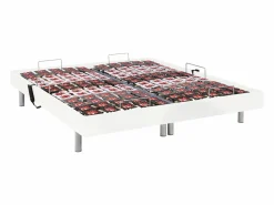 Ysmée Somier Relax|Somier articulado eléctrico 2x78 terminales - 2 x 90 x 200 cm - beige - PITUS de YSMÉE