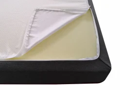 Somier articulado eléctrico 2x65 plots - 2 x 80 x 200 cm - gris - NALU de YSMÉE^Ysmée