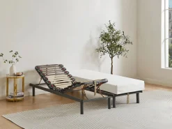 Ysmée Somier Relax|Somier articulado manual sobre enganches 80x200 cm