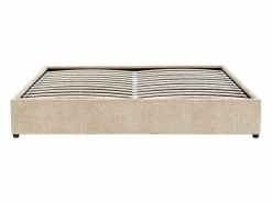 Ysmée Somier Con Canapé|Somier - 140X190Cm|Somier con arcón 140 x 190 cm en tela texturizada - FIRMEO de YSMÉE