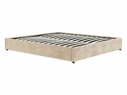 Ysmée Somier Con Canapé|Somier - 160X200Cm|Somier con arcón 160 x 200 cm tamaño queen en tela texturizada - FIRMEO de YSMÉE