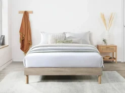 Ysmée Somier de láminas 160 x 200 cm - Natural claro - MUCHIGAN de YSMÉE Color natural claro Outlet