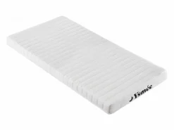 Ysmée Somier de láminas colchón 7 zonas de espuma 90x200cm STELO Negro
