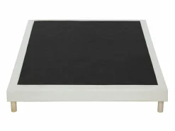 Ysmée Somier decorativo tapizado 160 x 200 cm - - KOZANI de YSMÉE Beige Hot