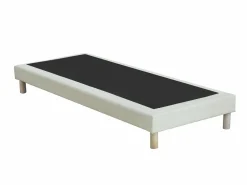 Ysmée Somier decorativo tapizado 90 x 190 cm - - KOZANI de YSMÉE Beige Best