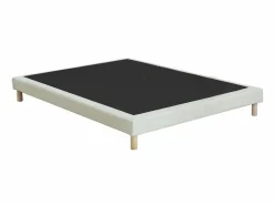 Ysmée Somier decorativo tapizado 140 x 190 cm - - KOZANI de YSMÉE Beige