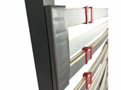 Base De Cama De Láminas|Somier 150x200 cm multiláminas, 7 patas, reguladores lumbares, firmeza adaptable
