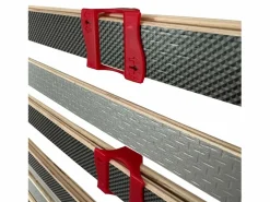 Base De Cama De Láminas|Somier - 160X200Cm|Somier 160x200 cm multiláminas con Reguladores Lumbares, Firmeza Adaptable