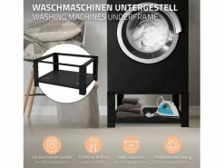 Soporte de elevación Universal para lavadora o secadora blanco^ML-DESIGN