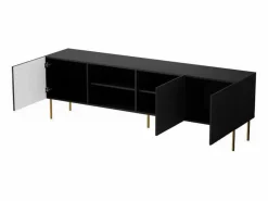 MSO Mueble Tv|Soporte de TV de diseño Mokt mate de 190 cm