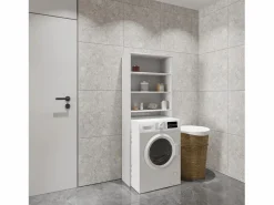 Mueble Para Lavadora|Soporte para lavadora haaus Fyn, , 65 x 25 x 170 cm