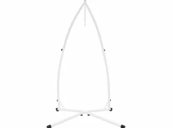 Soporte para silla colgante 208cm blanca sostén de hamaca estructura de columpio^ML-DESIGN Outlet