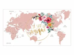 The Home Deco Factory Estatua|Soy único" globo decorativo femenino