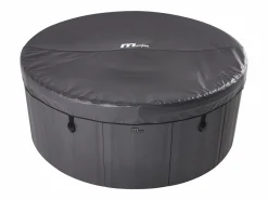 Spa semi-rígido redondo para 6 personas gris con LED - D182 x Alt. 70 cm - LAPEKA^Mspa Clearance