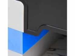 Cinta De Correr|Stepper aeróbico ajustable, 3 alturas, plástico, azul claro (80 x 31 x 10-20 cm)