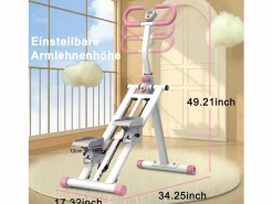Stepper con 3 niveles de resistencia ajustable - Blanco y^Hauss Spole Clearance