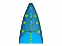 SUP Paddle Hinchable Blue Pike 11'6 Pack completo + Asiento + Pala 2en1 Dropstitch Max 150 kg - 350x84x15cm^WATTSUP