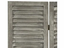Biombo|Tabique divisorio de 6 paneles 214x166 cm Madera maciza
