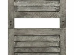 Biombo|Tabique divisorio de 6 paneles 214x166 cm Madera maciza