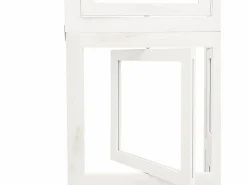 Tabique divisorio de 6 paneles en madera maciza de paulownia blanca^ Best
